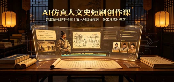 AI��������ʷ�̾紴���Σ���Խ��Ľű���˼�����˶Ի���ʾ�ʣ��๤�߳�Ƭ��